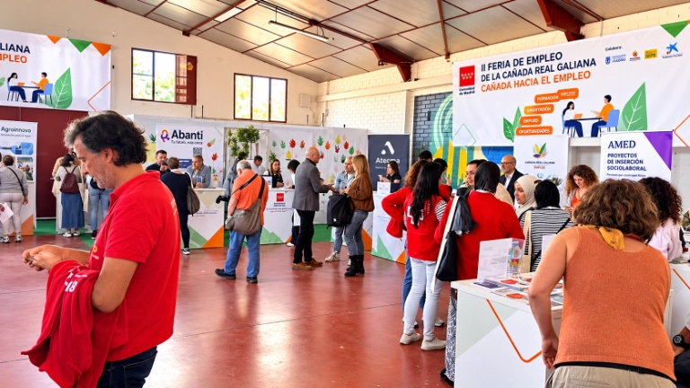 Feria de Empleo en la Cañada Real portada