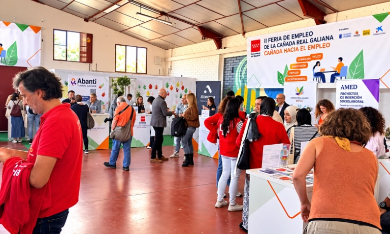 Feria de Empleo en la Cañada Real